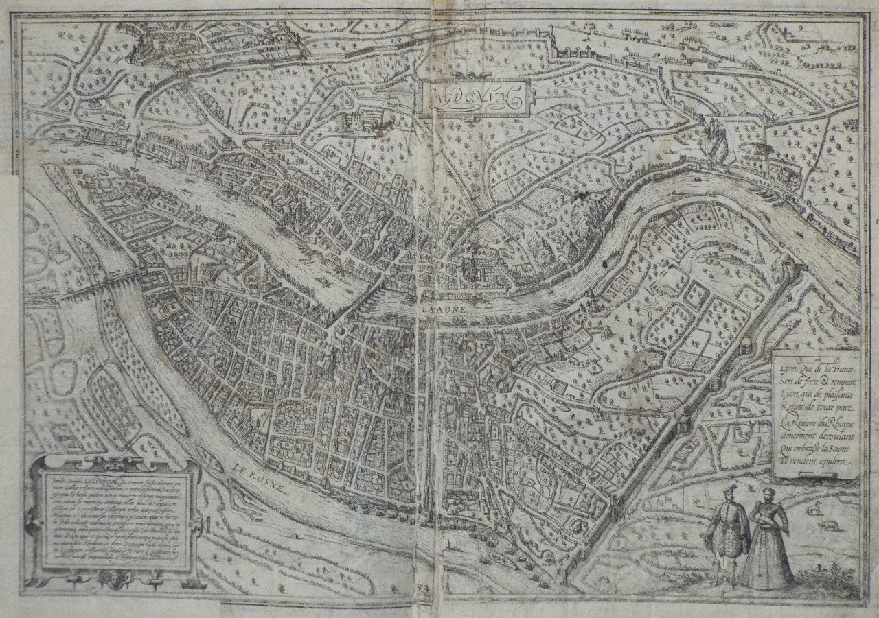 Map of Lyon - Lyon