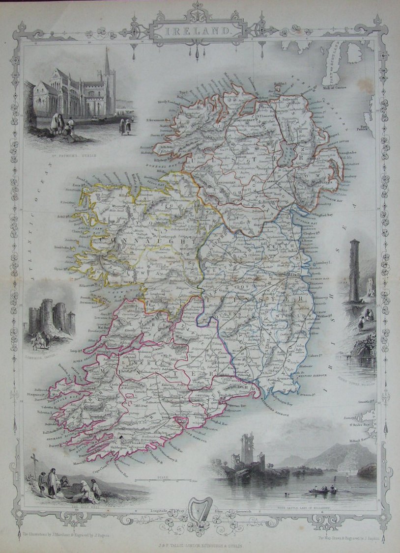 Map of Ireland