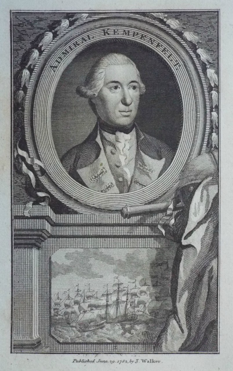 Print - Admiral Kempenfelt.