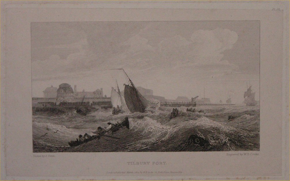 Print - Tilbury Fort - Cooke