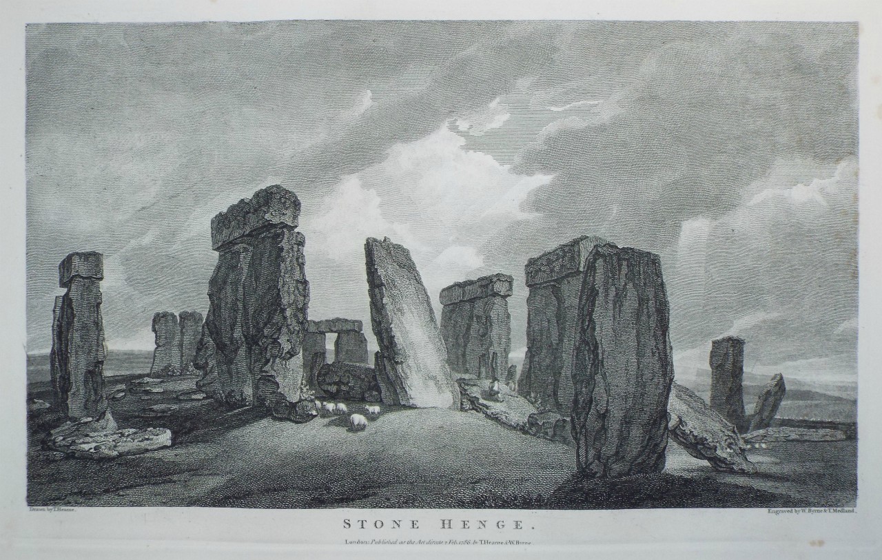 Print - Stone Henge. - Byrne