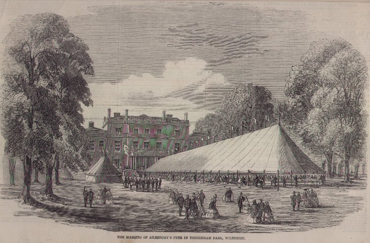 Wood - The Marquis of Ailesbury's Fete in Tottenham Park, Wiltshire