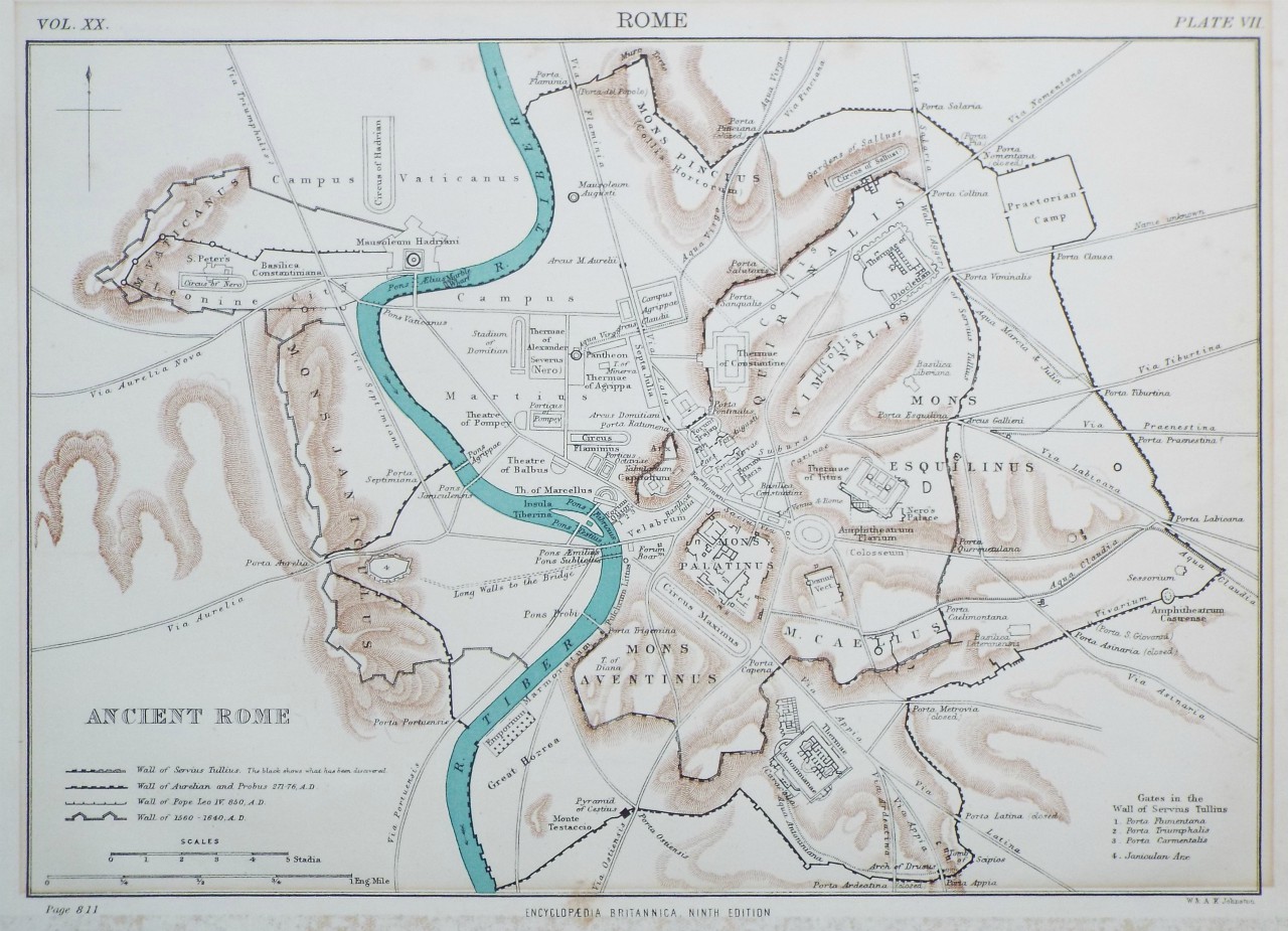 Map of Rome - Rome