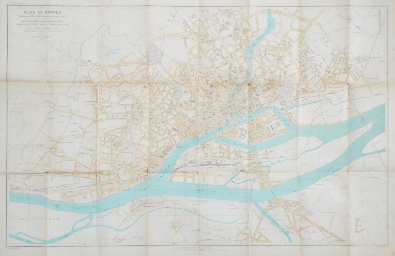 Map of Nantes - Nantes