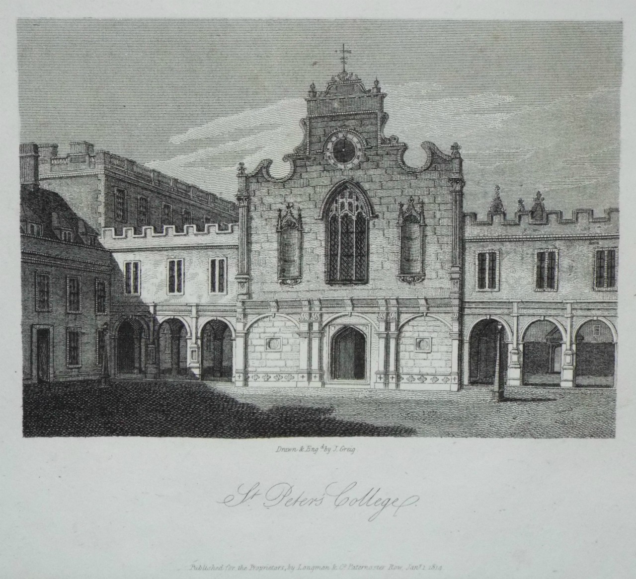 Print - St. Peter's College. - Greig