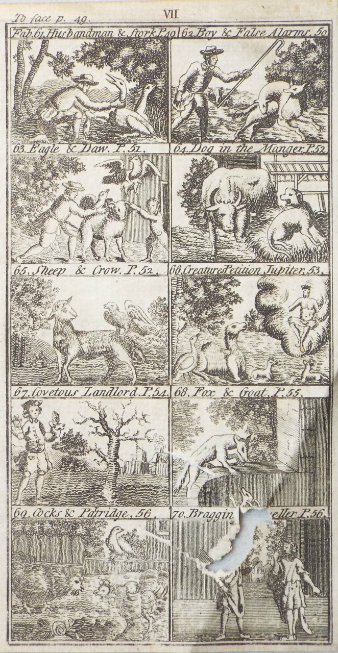 Print - Aesop's fables (61 to 70)