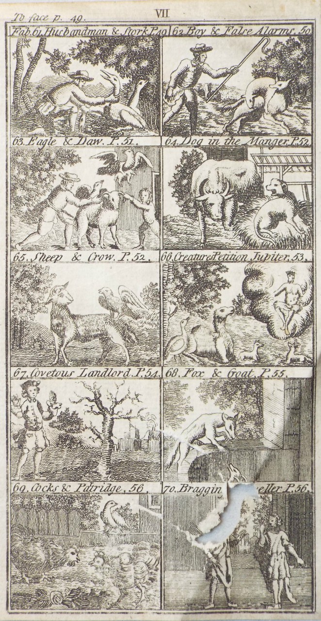 Print - Aesop's fables (61 to 70)