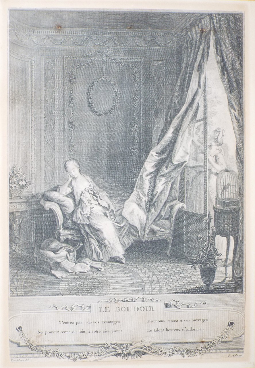 Print - Le Boudoir - Maleuvre