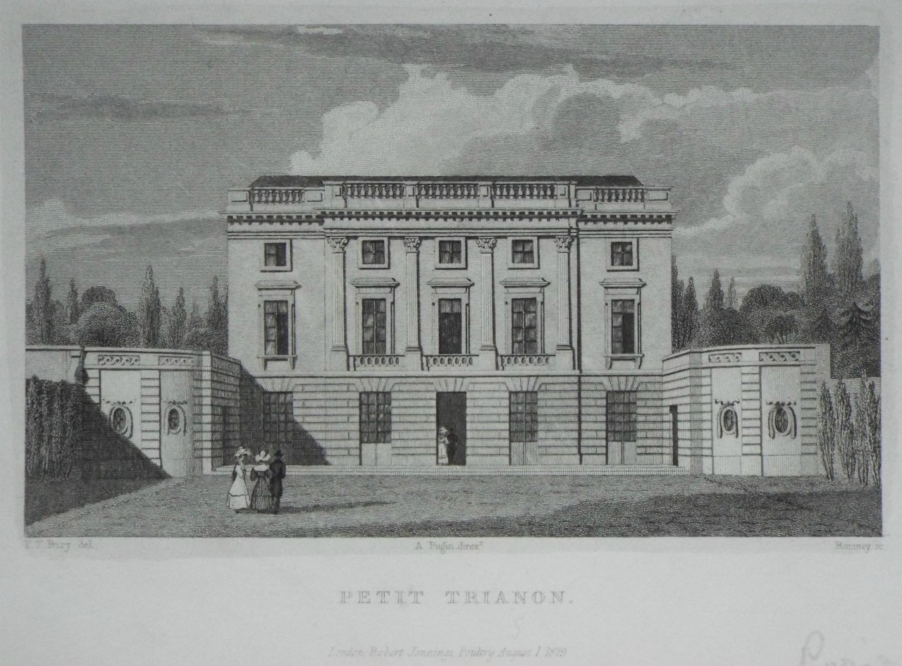 Print - Petit Trianon. - 