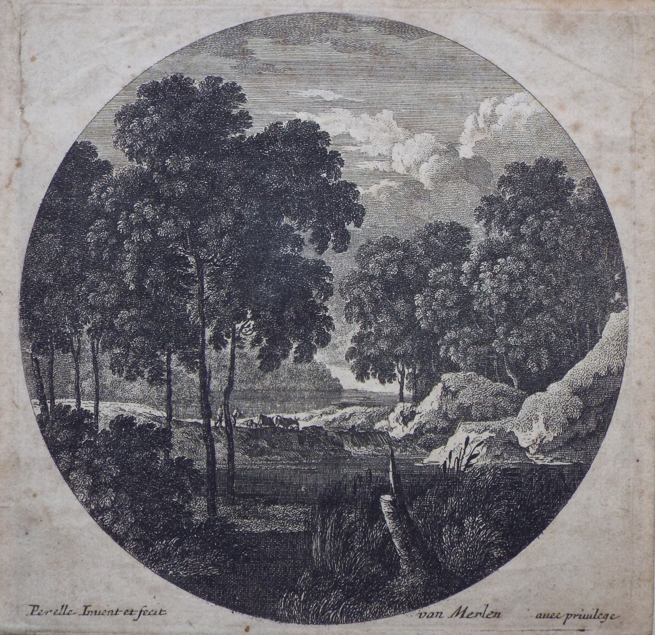 Etching - Landscape - 