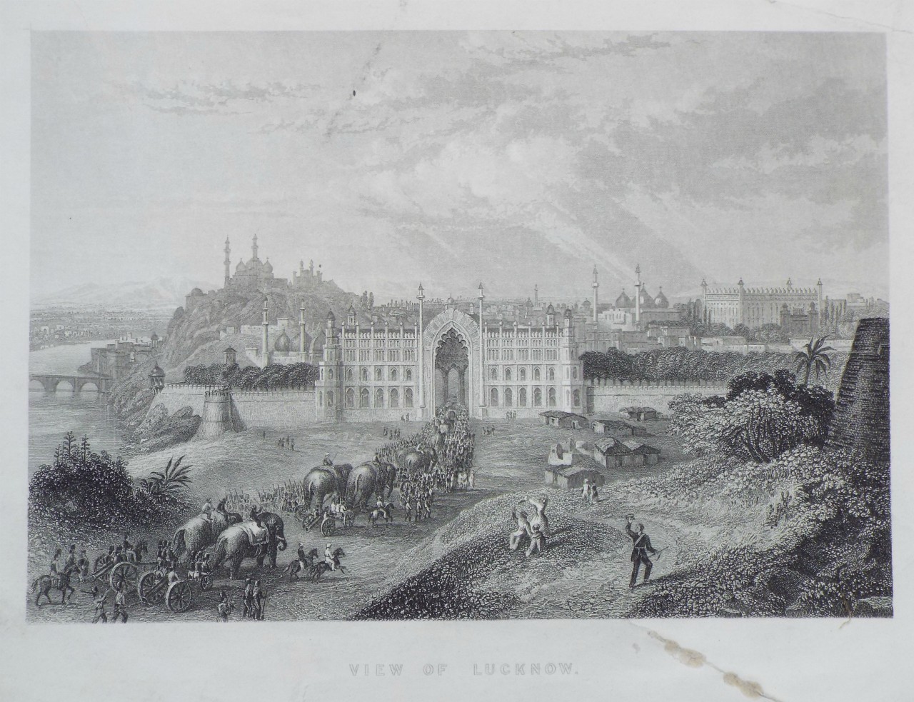 Print - View of Lucknow.