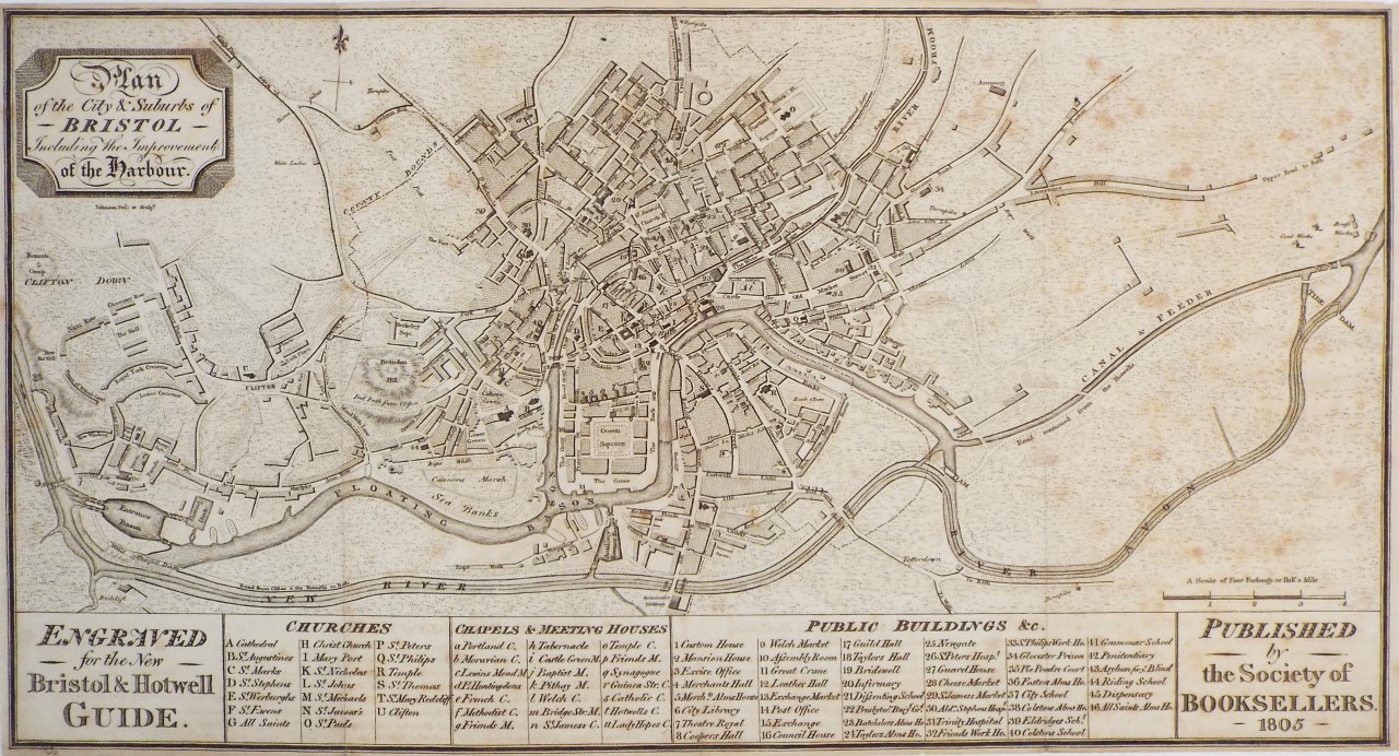 Map of Bristol - Bristol