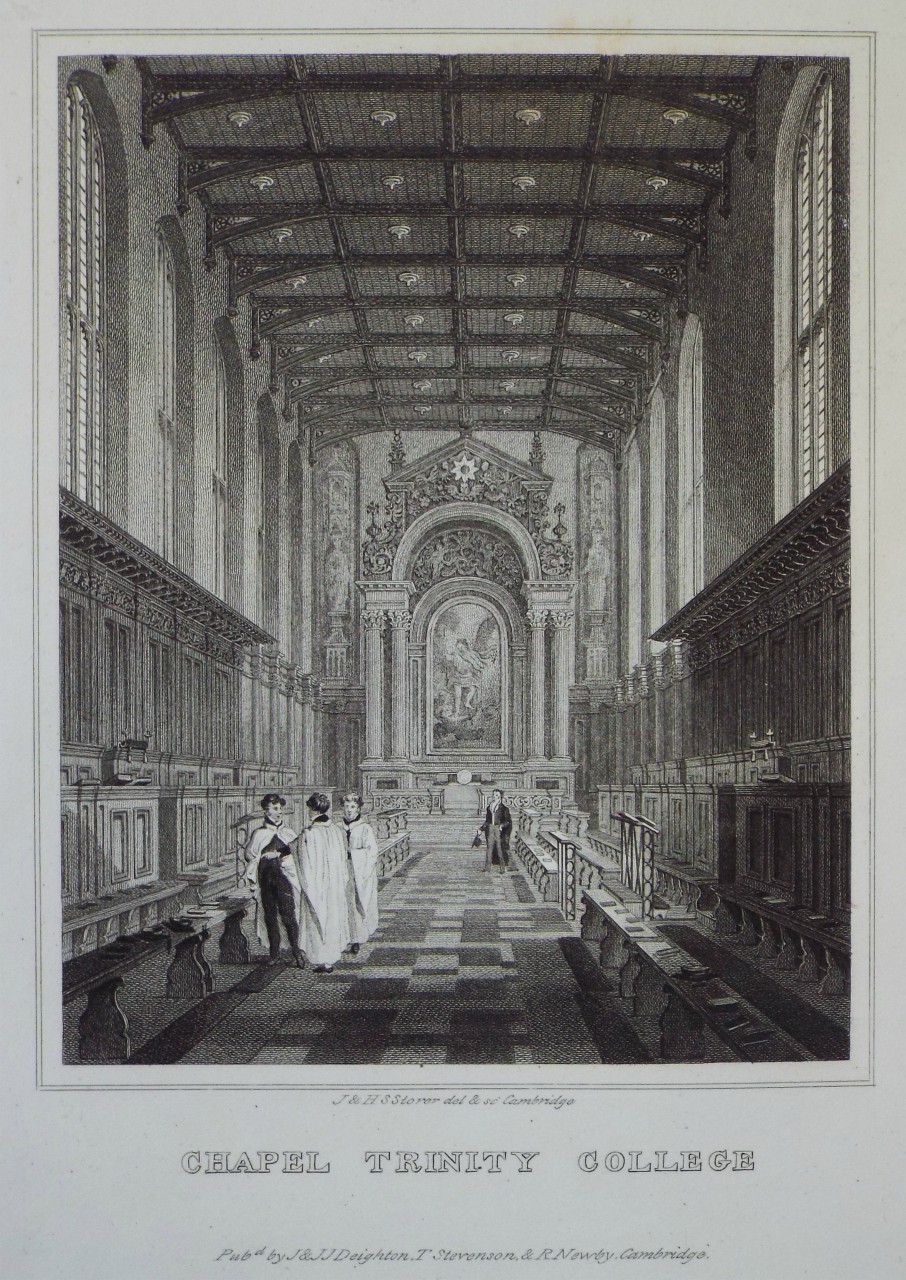 Print - Chapel Trinity College - Storer