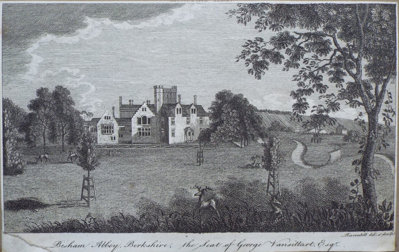 Print - Bisham Abbey, Berkshire, the Seat of George Vansittart, Esqr. - 