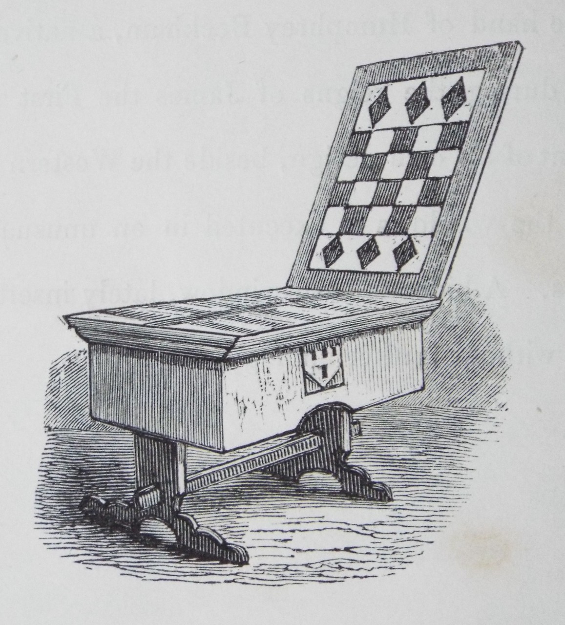 Wood - Tric-Trac Table