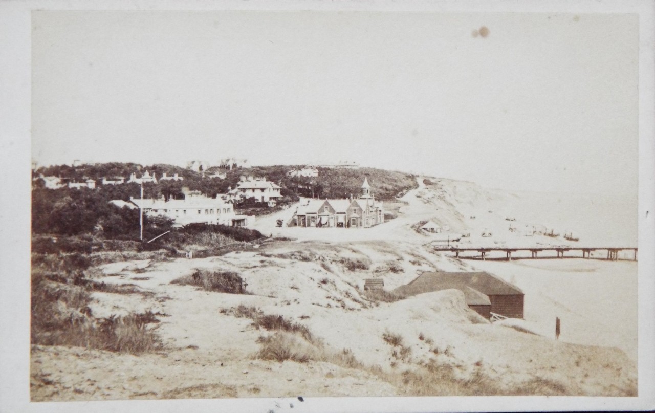 Photograph - Bournemouth Pier etc looking E