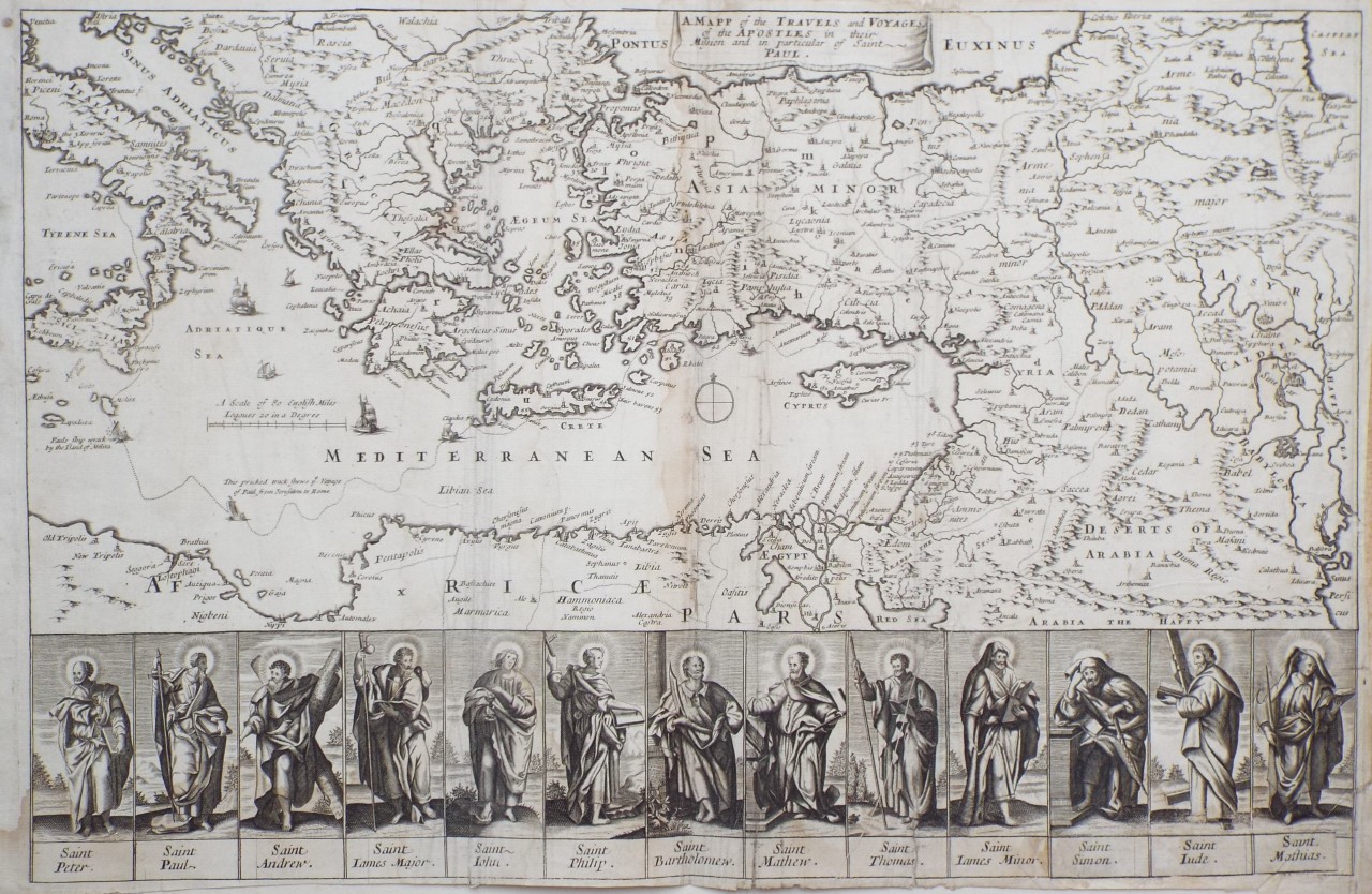 Map of Holy Land