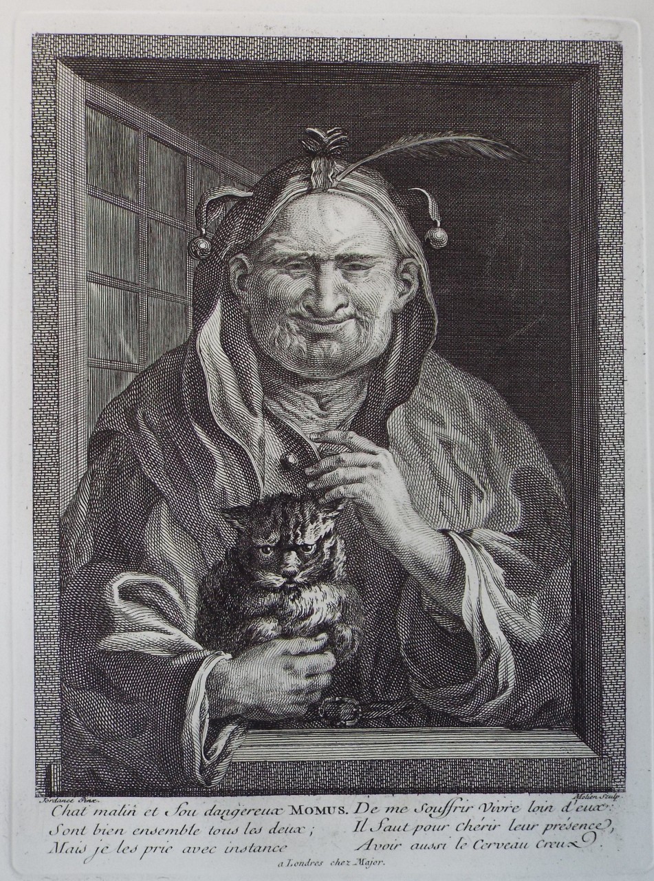 Print - Momus. Chat malin et Fou dangereux... - 