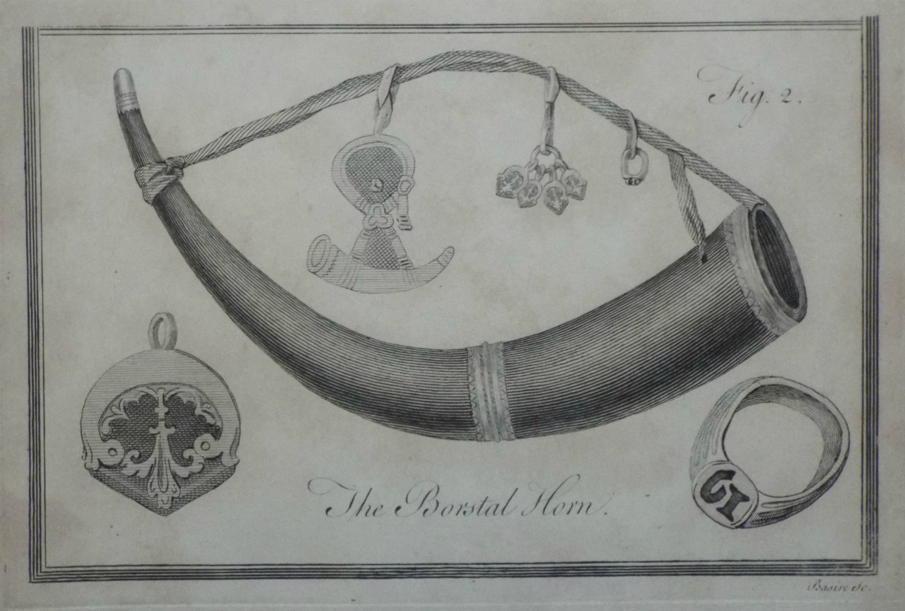 Print - The Borstal Horn. Fig. 2. - 
