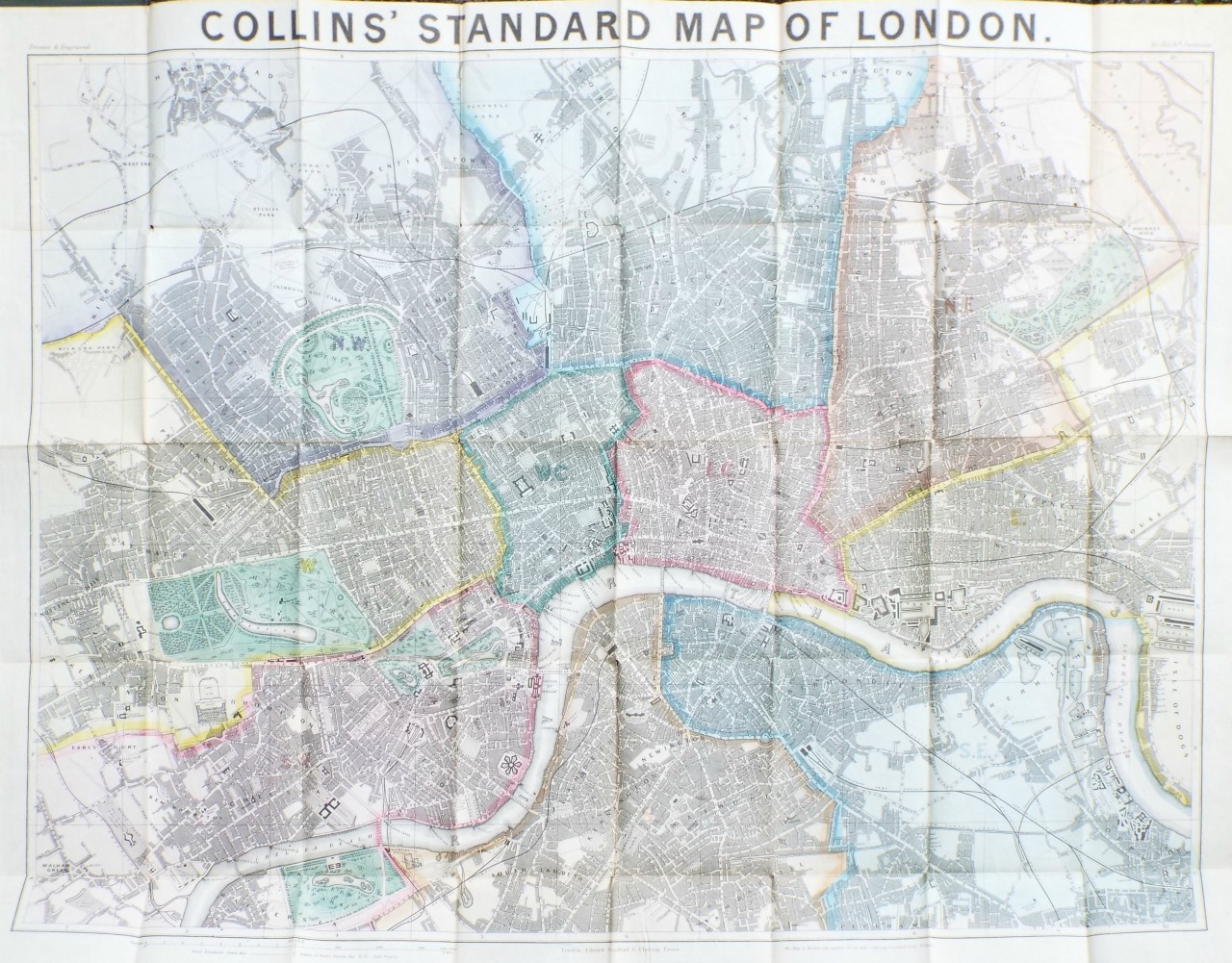 Map of Central London - London