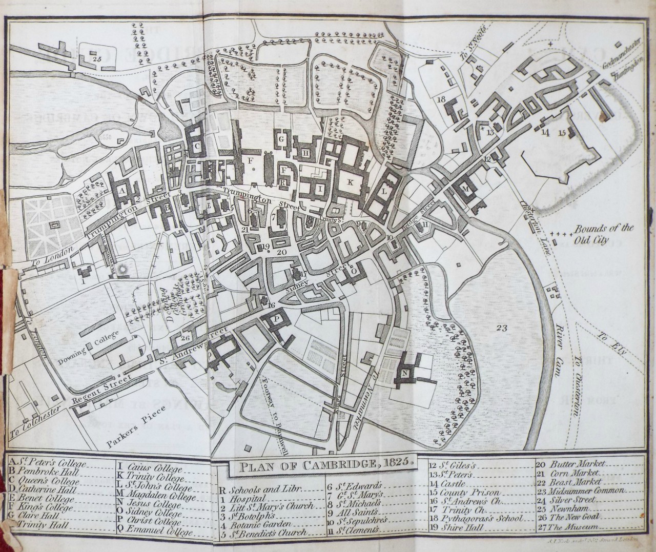 Map of Cambridge - Cambridge