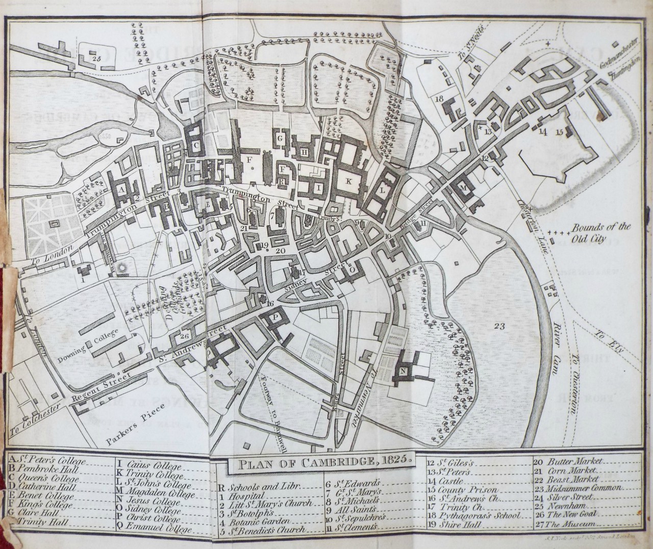 Map of Cambridge - Cambridge