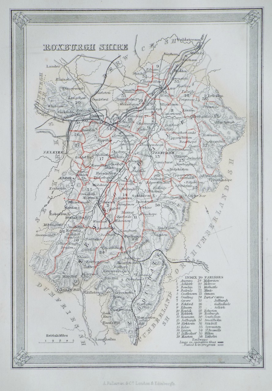 Map of Scotland - Fullarton