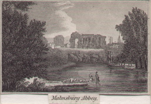 Print - Malmsbury Abbey