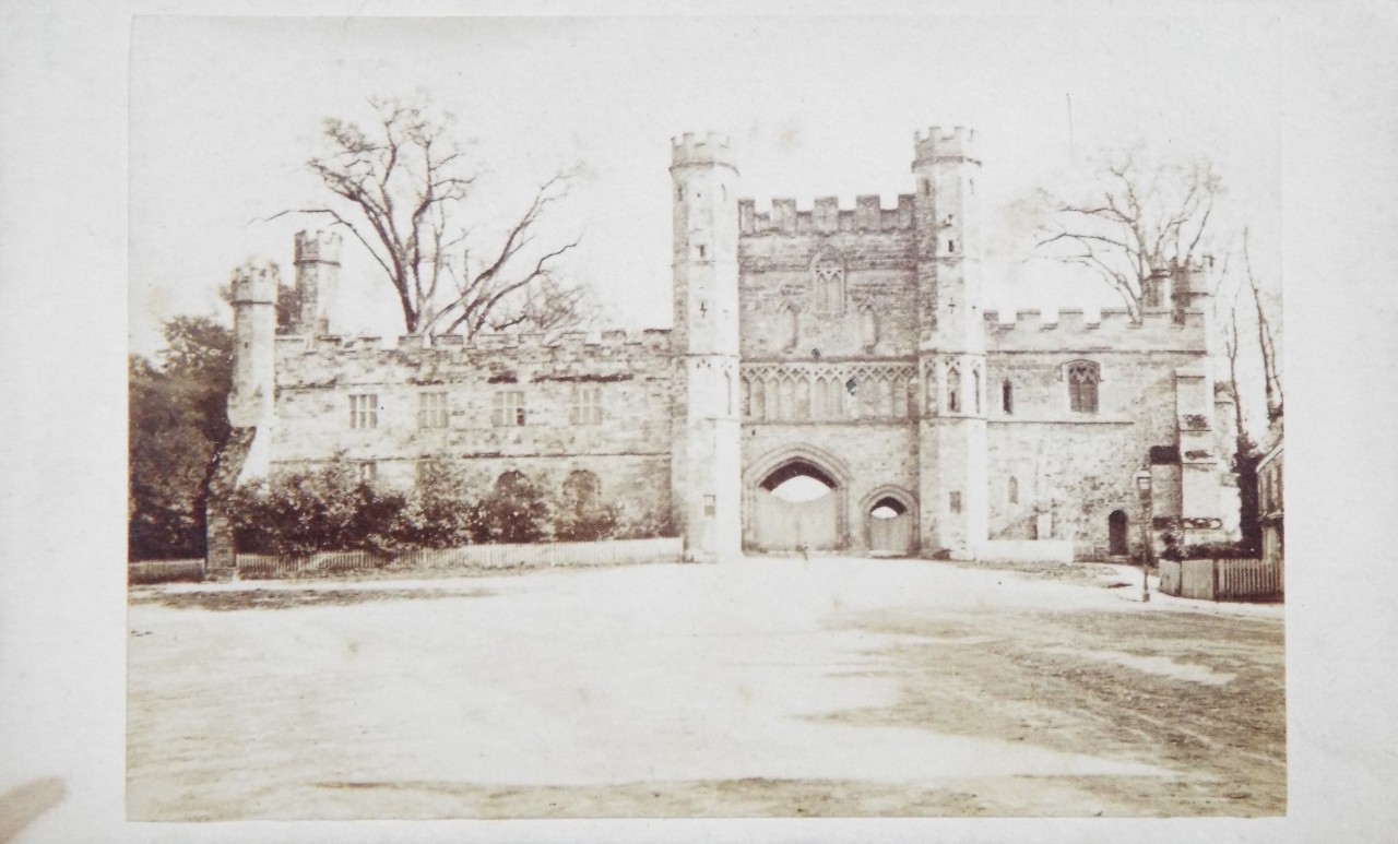 Photograph - Entrance, Battle Abbey