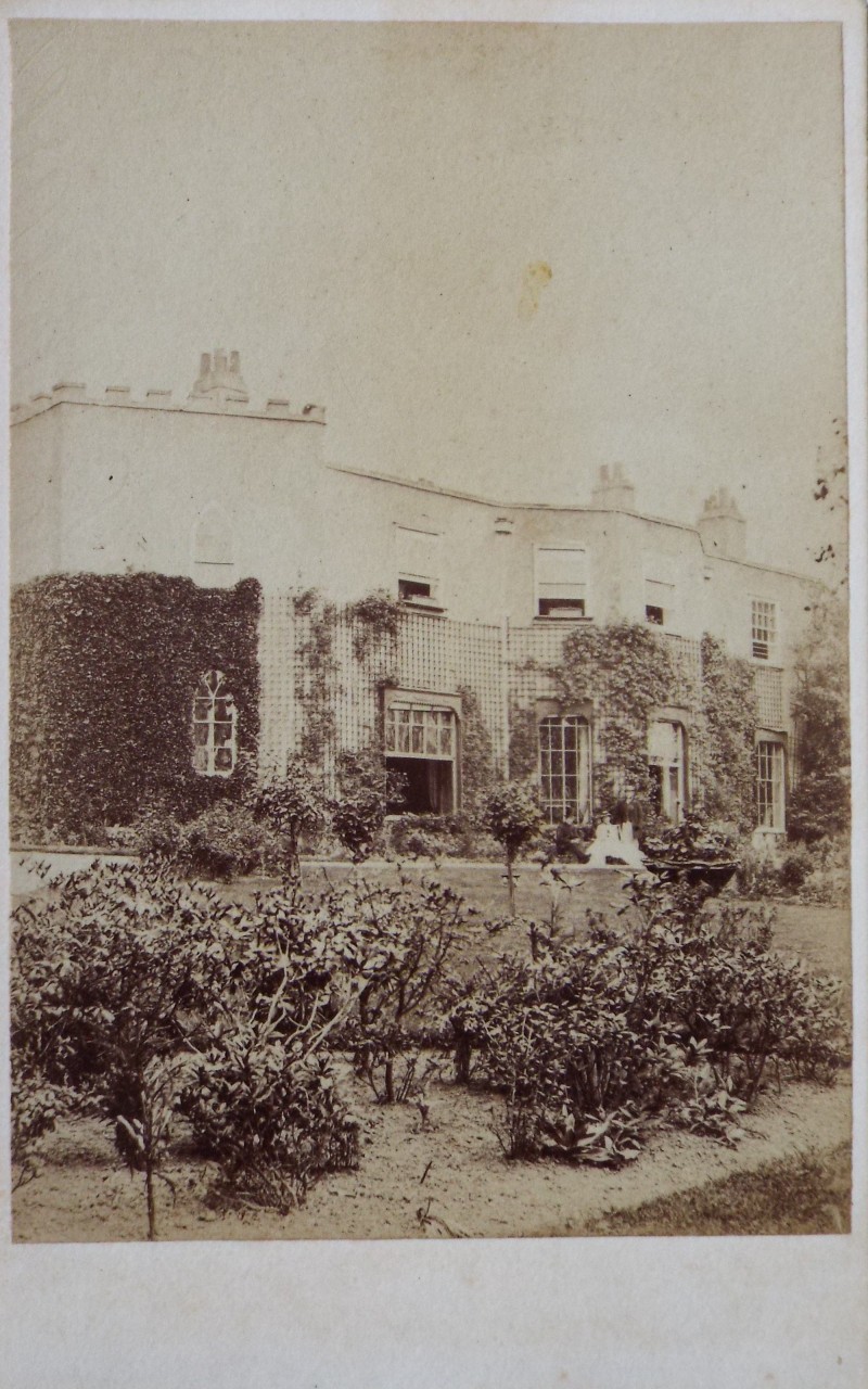 Photograph - Unidentified large house