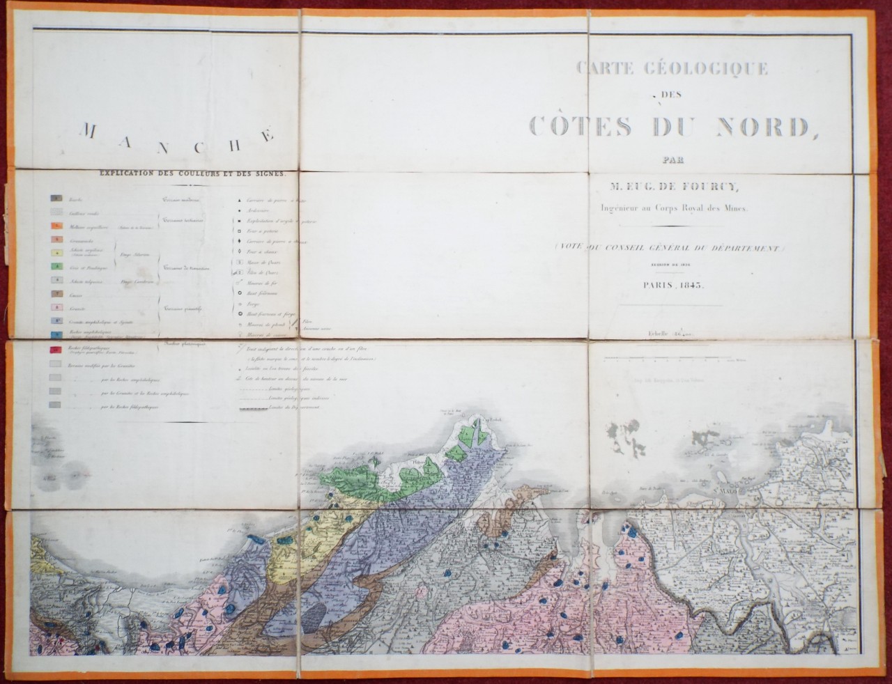 Map of Cotes du Nord