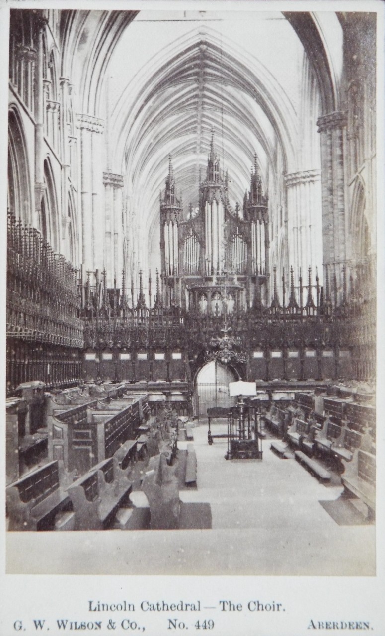 Photograph - Lincoln Cathedral - Choir