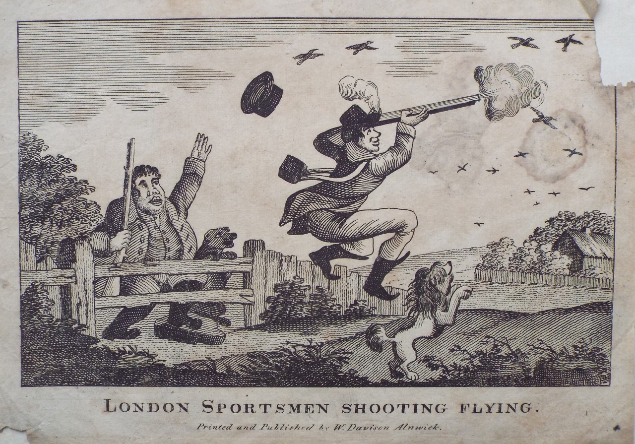 Etching - London Sportsmen Shooting Flying.