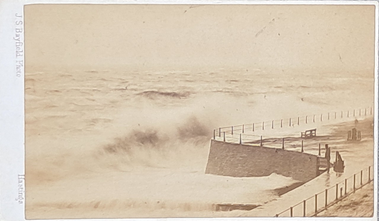 Photograph - Hastings high sea