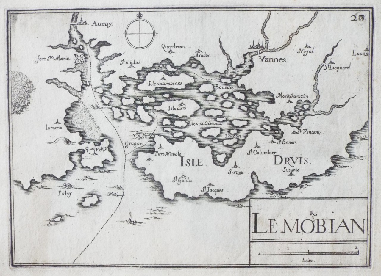 Map of Morbihan