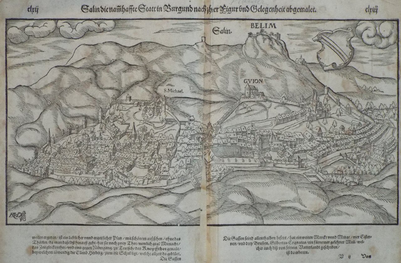 Map of Salins-les-Bains - Salins-les-Bains