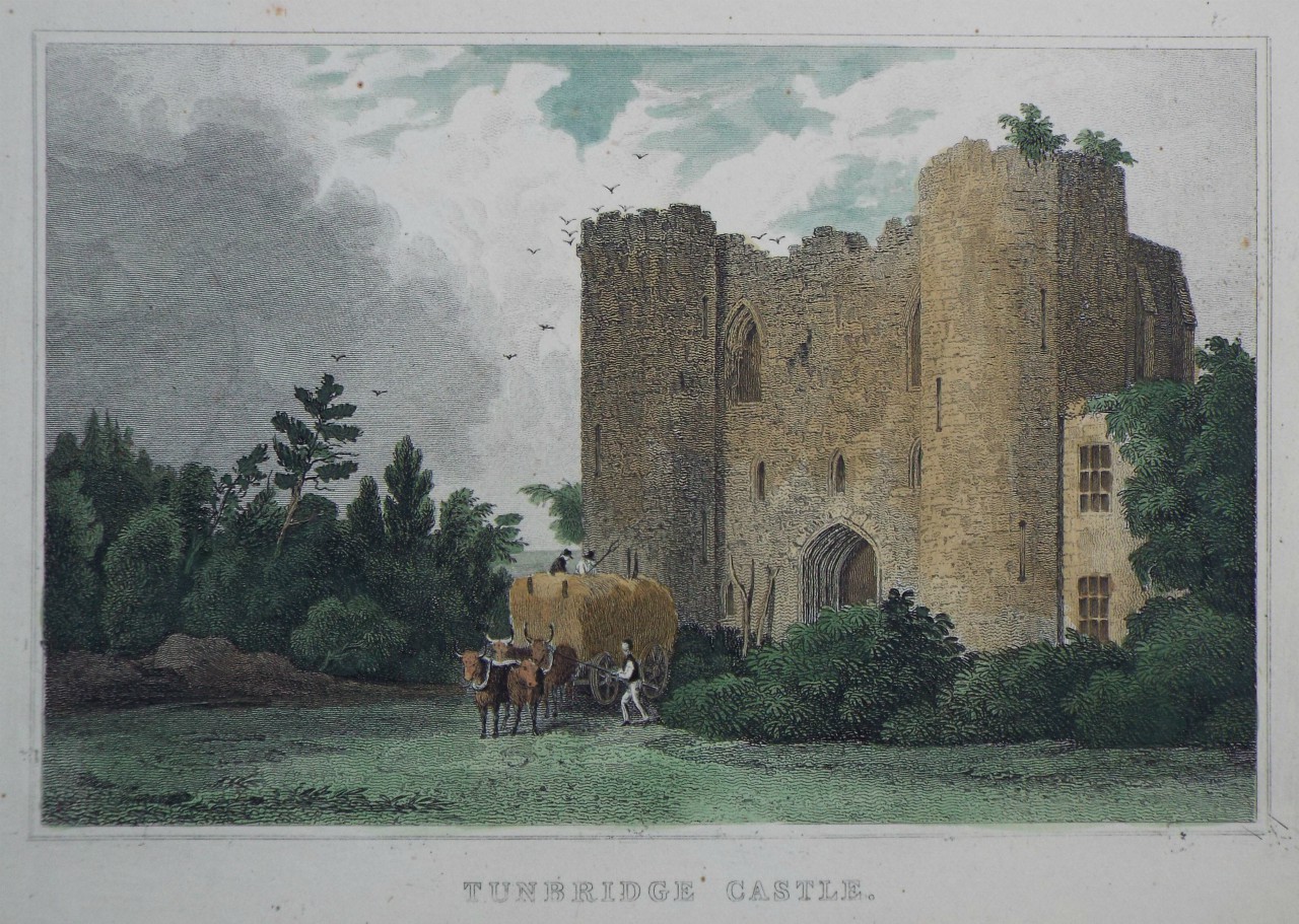 Print - Tunbridge Castle.