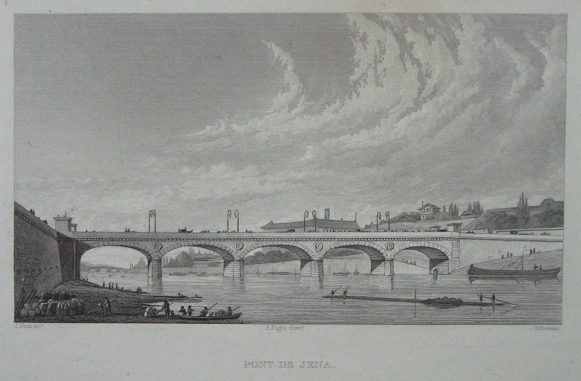 Print - Pont de Jena. - 