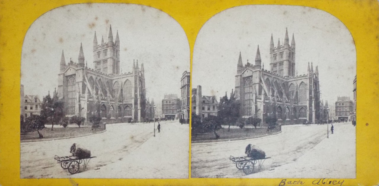 Photograph - Bath Abbey from the NE