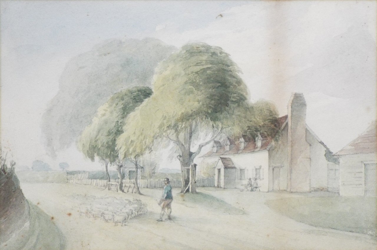Watercolour - The Cowper Arms, Birch Green, Herts