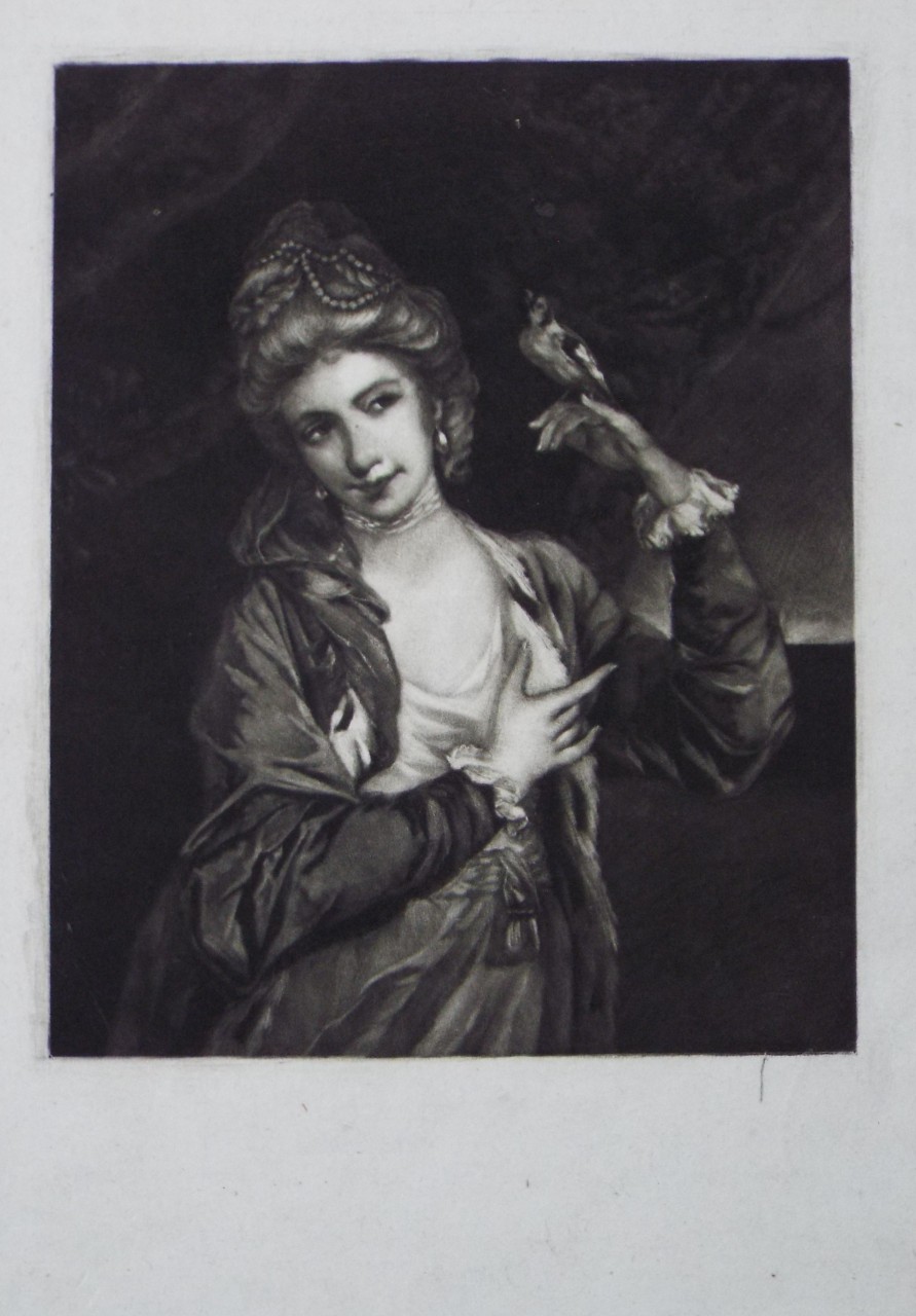 Mezzotint - Leonora (Harriet Powell) - Reynolds