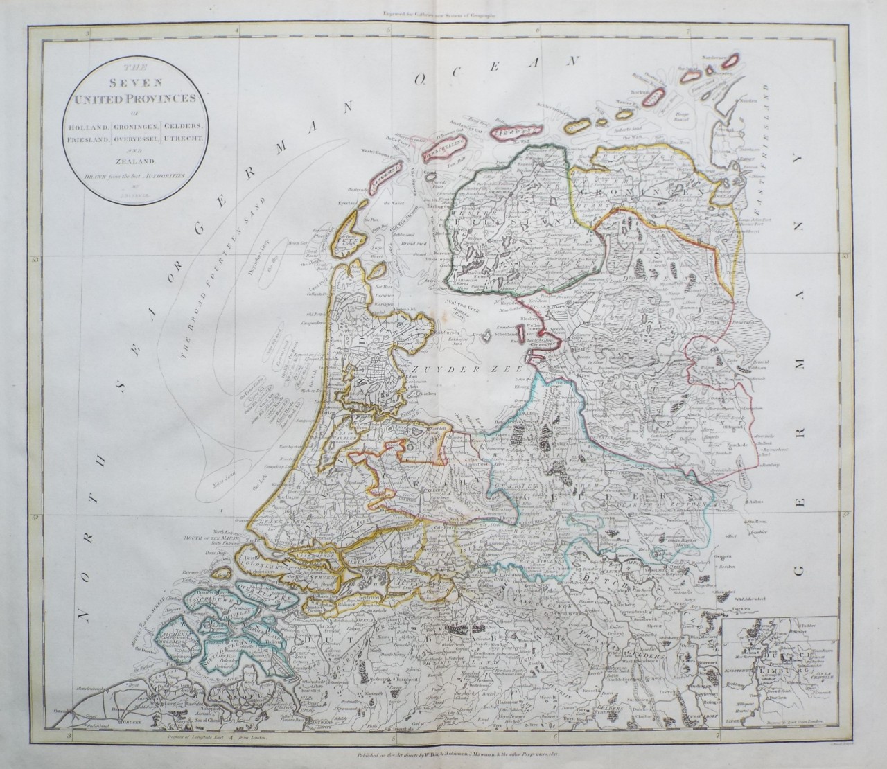 Map of Netherlands