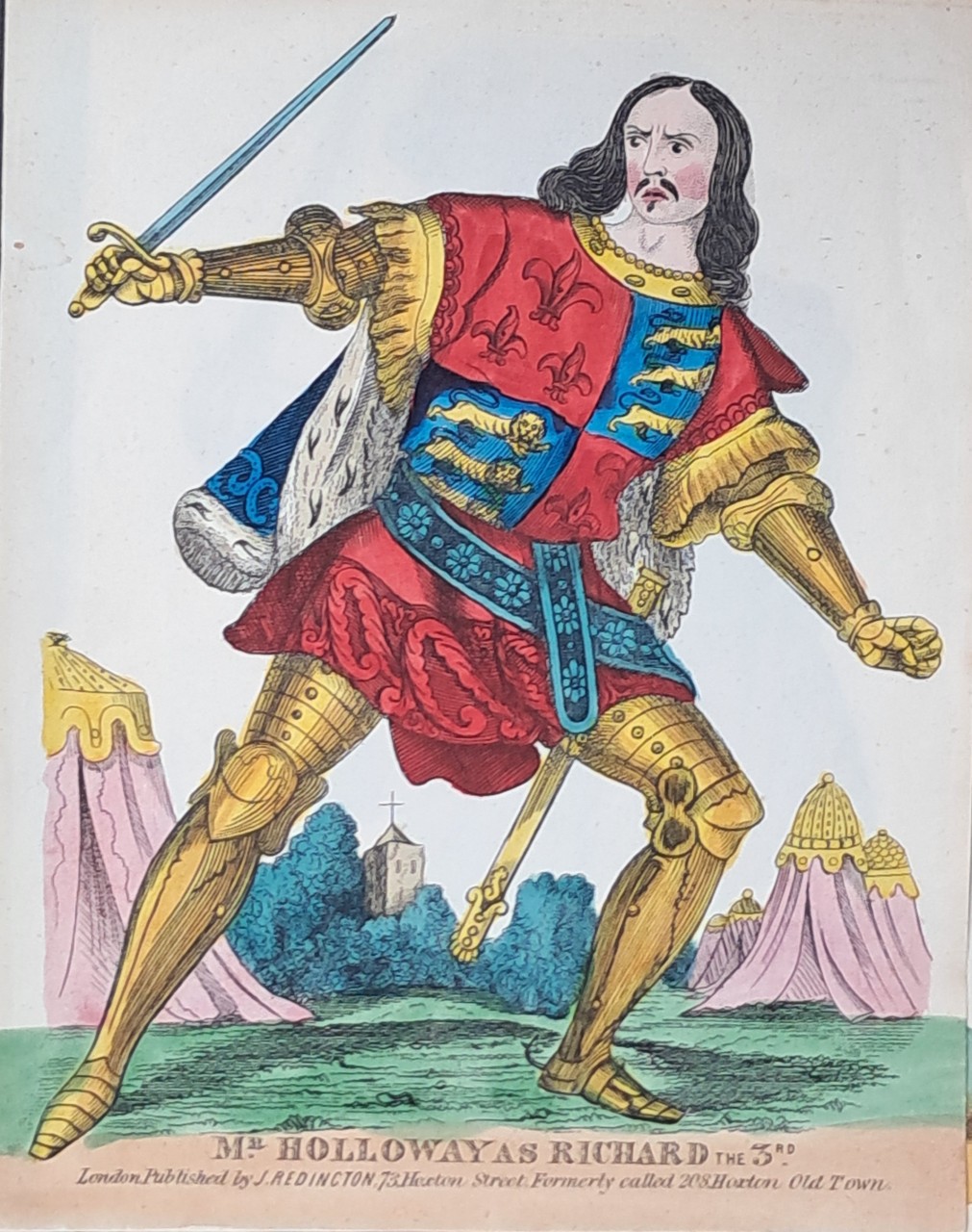 Wood - Mr. Holloway as Richard the 3rd.