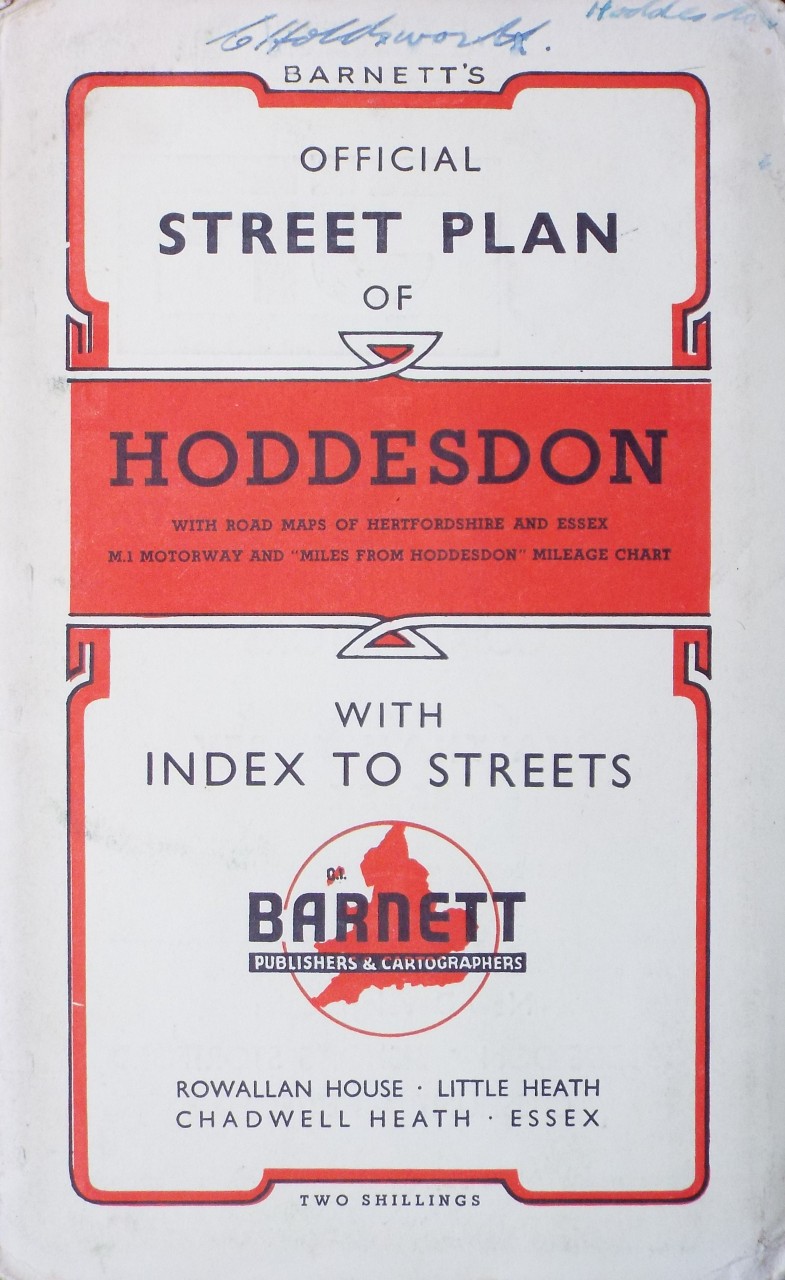 Map of Hoddeston - Hoddeston