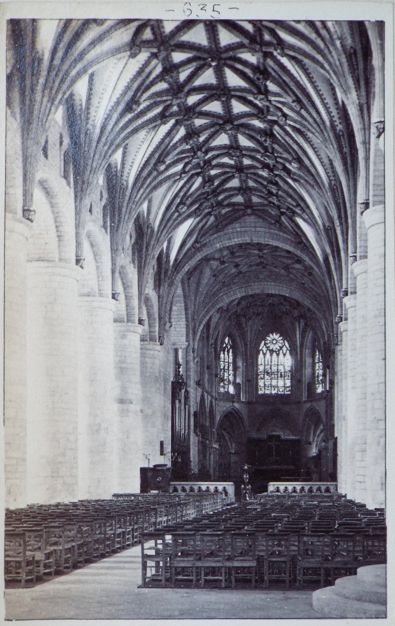 Photograph - Tewkesbury Abbey Nave