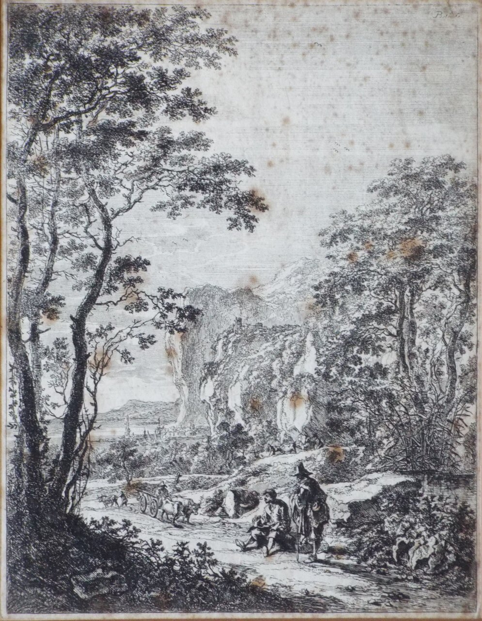 Etching - Landscape - 