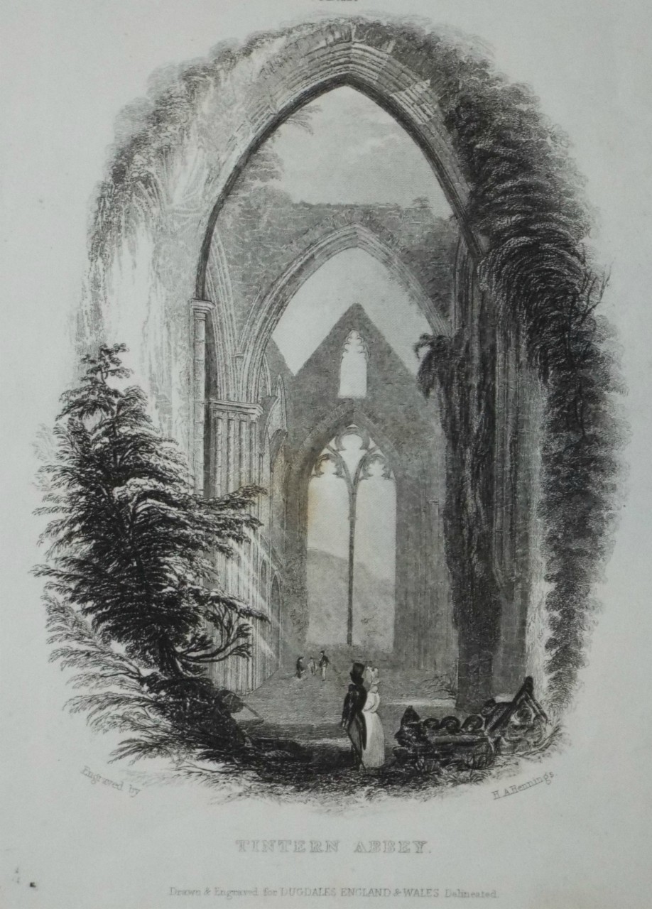 Print - Tintern Abbey - Hennings