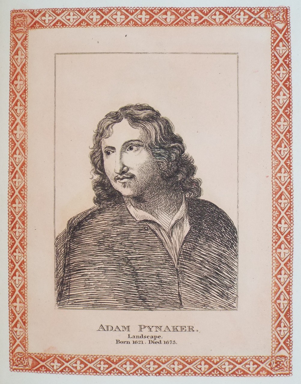 Etching - Adam Pynaker. - Girtin