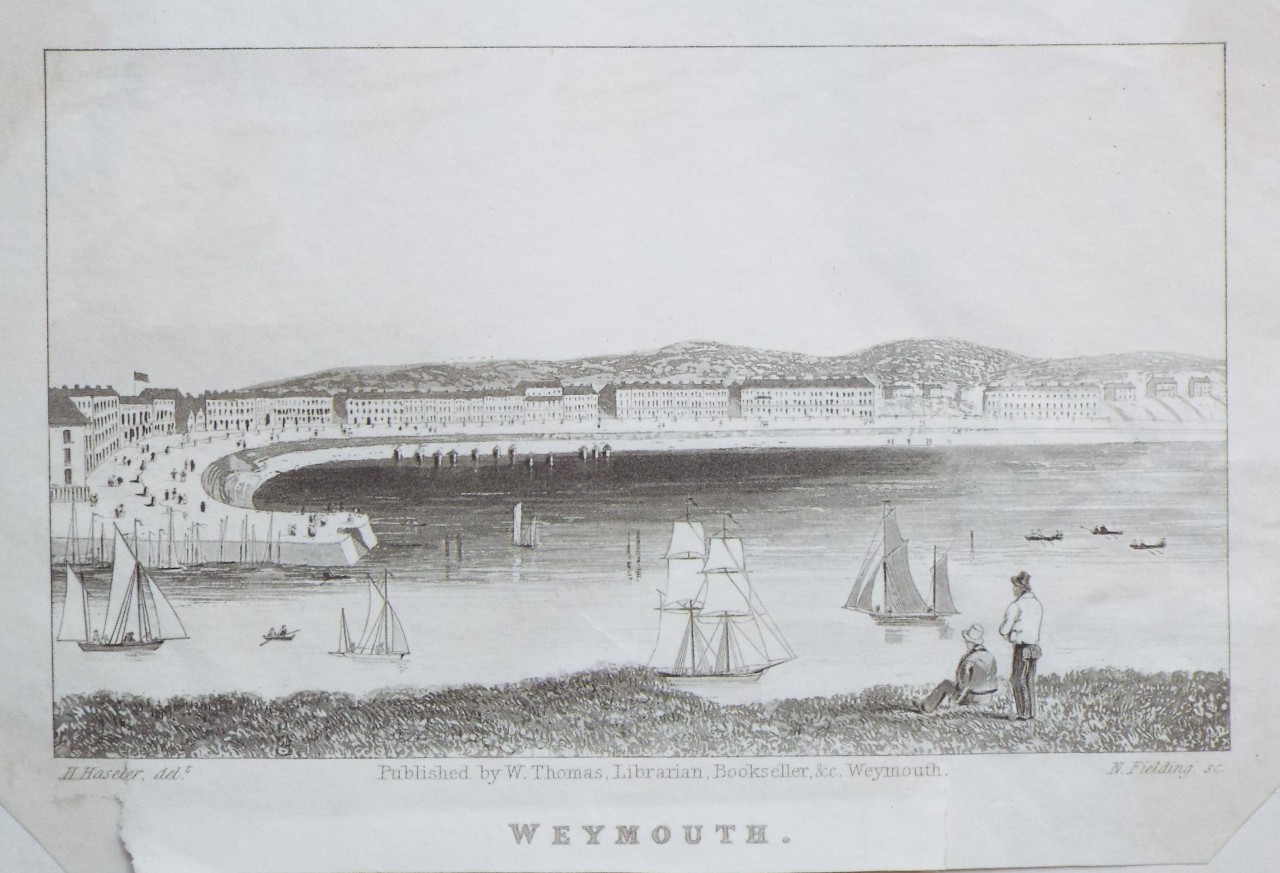 Aquatint - Weymouth. - Fielding