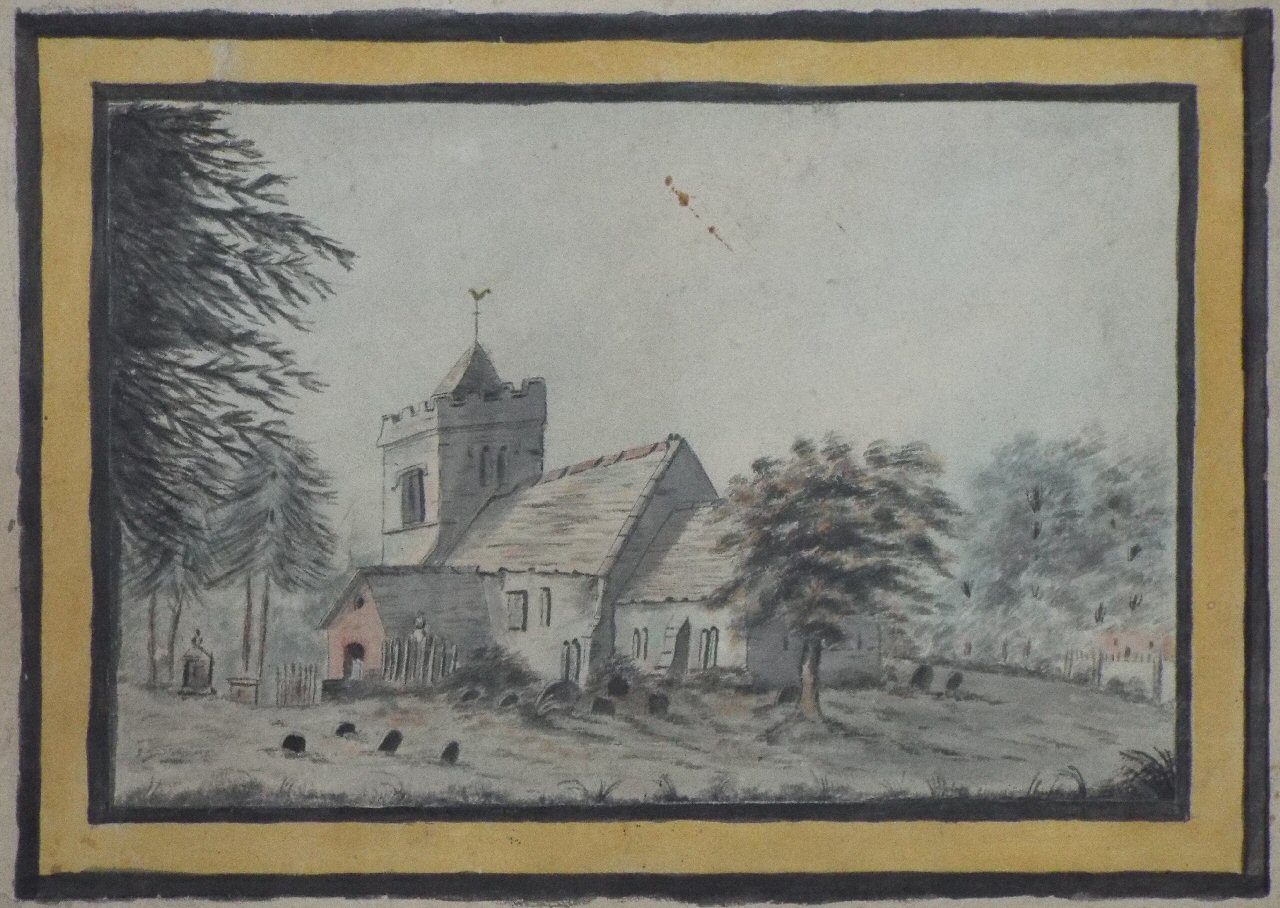Watercolour - (Church)